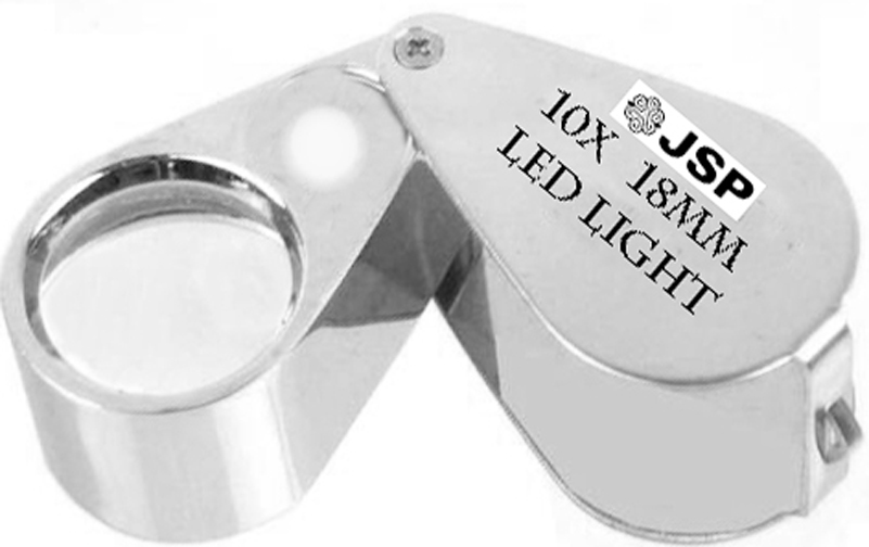 10X 21mm LIGHTED LED LOUPE