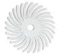 1" RADIAL POLISHING DISCS, WHITE 2500 grit 1" RADIAL POLISHING DISCS, WHITE 2500 grit