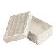 COTTON FILLED BOXES SILVER, 2"X1"X0.9" #21 COTTON FILLED BOXES SILVER, 2"X1"X0.9" #21