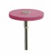 Fine PINK -Silicone Diamond Wheel - for shining -scratch removal - leaves satin finish on all porcel Fine PINK -Silicone Diamond Wheel - for shining -scratch removal - leaves satin finish on all porcel