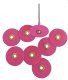 MaxiFinish BRASS CENTER ALUMINA DISC 7/8"(21mm) COARSE grit box of 100 MaxiFinish BRASS CENTER ALUMINA DISC 7/8"(21mm) COARSE grit box of 100