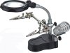 THIRD HAND HOLDER WITH MAGNIFIER AND LIGHT THIRD HAND HOLDER WITH MAGNIFIER AND LIGHT
