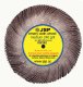 FLEXIBLE CLOTH FLAP WHEEL (240 GRIT) MEDIUM Long lasting emery cloth. Size 4 x 5/8 (100x15x8mm) FLEXIBLE CLOTH FLAP WHEEL (240 GRIT) MEDIUM Long lasting emery cloth. Size 4 x 5/8 (100x15x8mm)