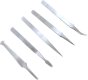 5 TWEEZERS SET in POUCH 5 TWEEZERS SET in POUCH