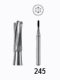 CARBIDE BUR FRICTION GRIP 245 / 10 PCS CARBIDE BUR FRICTION GRIP 245 / 10 PCS