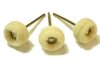 POLISHING BUFFS/BOBS, MOUNTED ON a 3/32" (2.3mm) mandrel , sold in packs of 12 POLISHING BUFFS/BOBS, MOUNTED ON a 3/32" (2.3mm) mandrel , sold in packs of 12