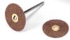 MaxiFinish BRASS CENTER GARNET DISC 7/8"(21mm) COARSE grit 100 pieces MaxiFinish BRASS CENTER GARNET DISC 7/8"(21mm) COARSE grit 100 pieces