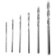 SINTERED DIAMOND TWIST DRILL, assorted 1.2mm-3.0mm pack of 6 SINTERED DIAMOND TWIST DRILL, assorted 1.2mm-3.0mm pack of 6