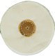 MUSLIN WHEEL BUFF unstitched, leather center 4"(100mm) 40 ply, MUSLIN WHEEL BUFF unstitched, leather center 4"(100mm) 40 ply,