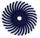 1" RADIAL POLISHING DISCS, DARK BLUE 80 grit 1" RADIAL POLISHING DISCS, DARK BLUE 80 grit