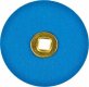 BRASS CENTER BLUE ZIRCONIA DISC 1 1/2"(38mm) MEDIUM (120) grit box of 100 BRASS CENTER BLUE ZIRCONIA DISC 1 1/2"(38mm) MEDIUM (120) grit box of 100