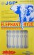 ELEPHANT HYDE TAGS SILVER LONG 500 PIECES ELEPHANT HYDE TAGS SILVER LONG 500 PIECES