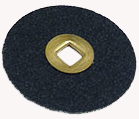 Water Proof BRASS CENTER SILICON CARBIDE DISC 7/8"(22mm) fine grit 100 pcs