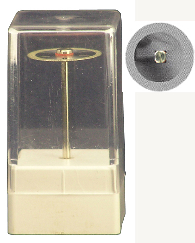 JSP® DIAMOND DISK 7/8" partial coverage, both sides, 20mm w/mandrel