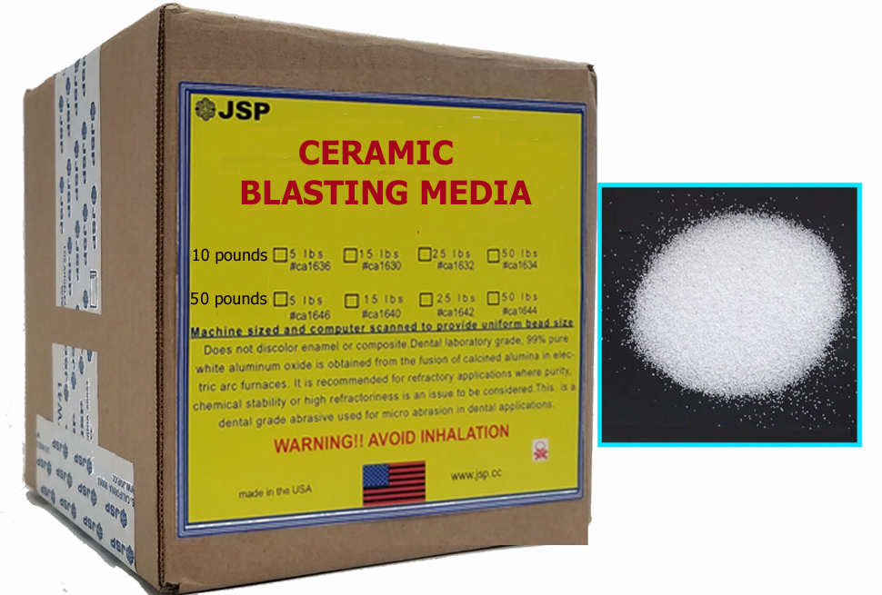 CERAMIC BLASTING/PEENING MEDIA .85-1.18mm 10lbs