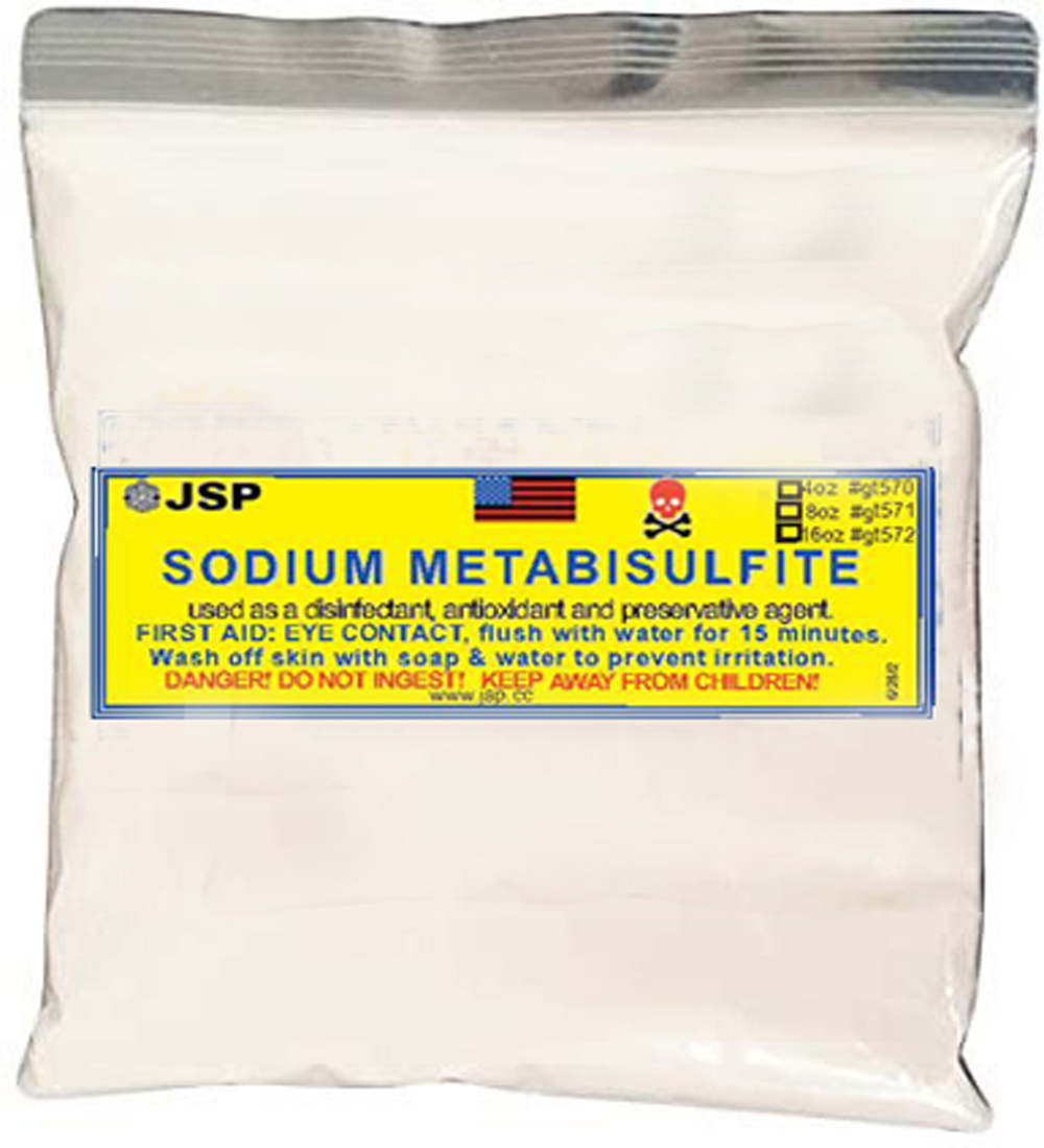 Sodium Metabisulfite 4 ounces
