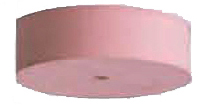 SILICON SOFTEE INSIDE RING DISK, X-FINE pink, 22x6mm, EVE-GERMANY