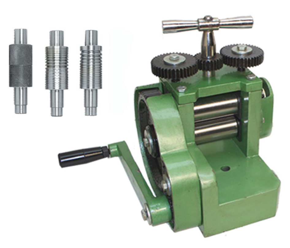 ROLLING MILL 80mm with 5 rollers and Safety Shields