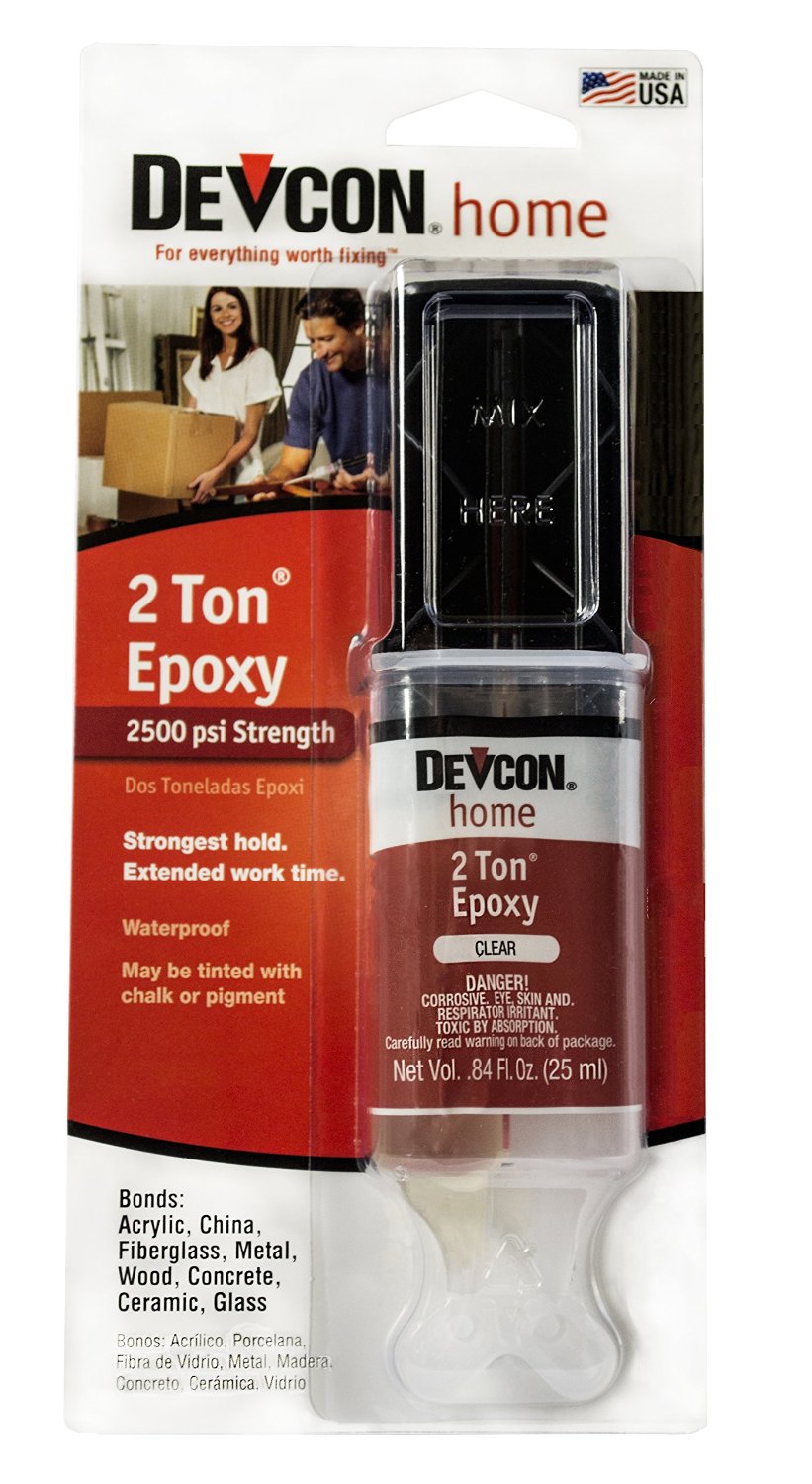 DEVCON 2 TON EPOXY 25 ML SYRINGE