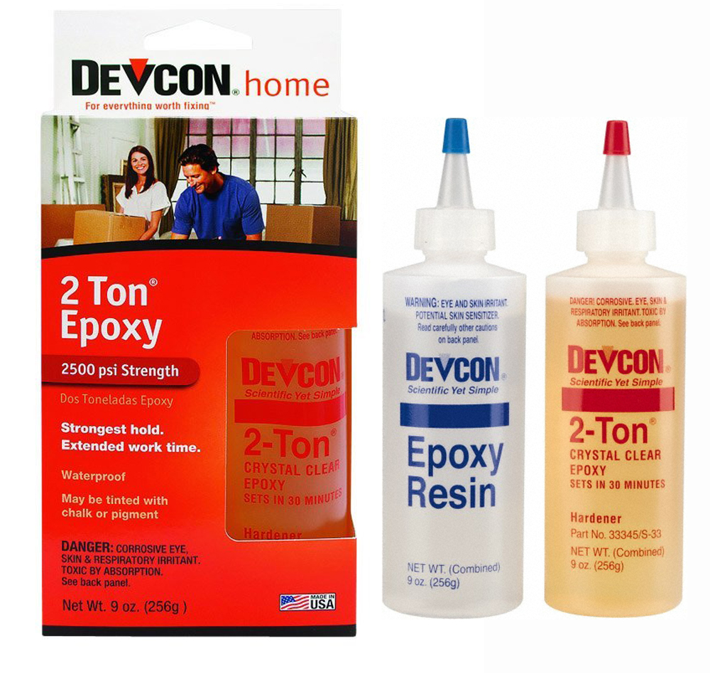 DEVCON 2 TON EPOXY 2X 4.5 oz BOTTLE