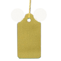 STRING TAGS GOLD 10MMX24MM packs OF 1000