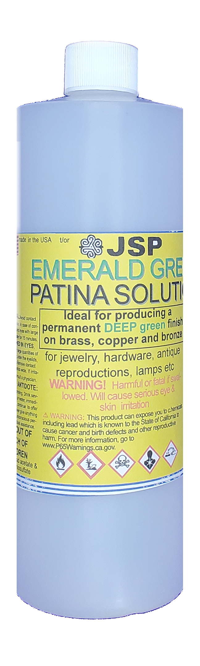 EMERALD GREEN PATINA 16 ounces